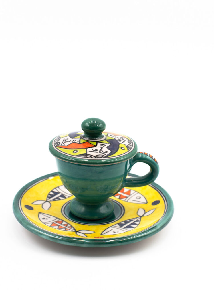 Tazzina Collezione Verde-Giallo