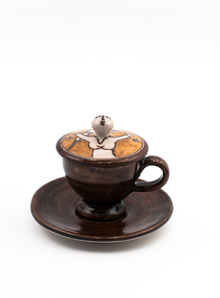 Tazzina da caffé Marrone