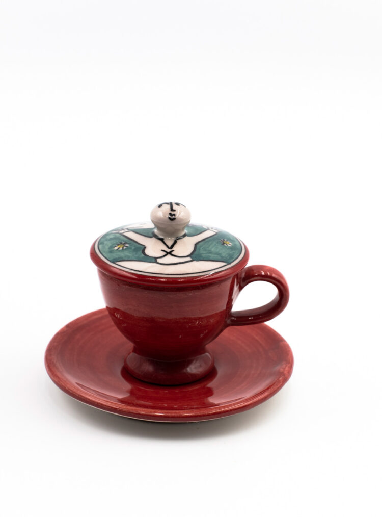 Tazzina da caffé Rossa 2