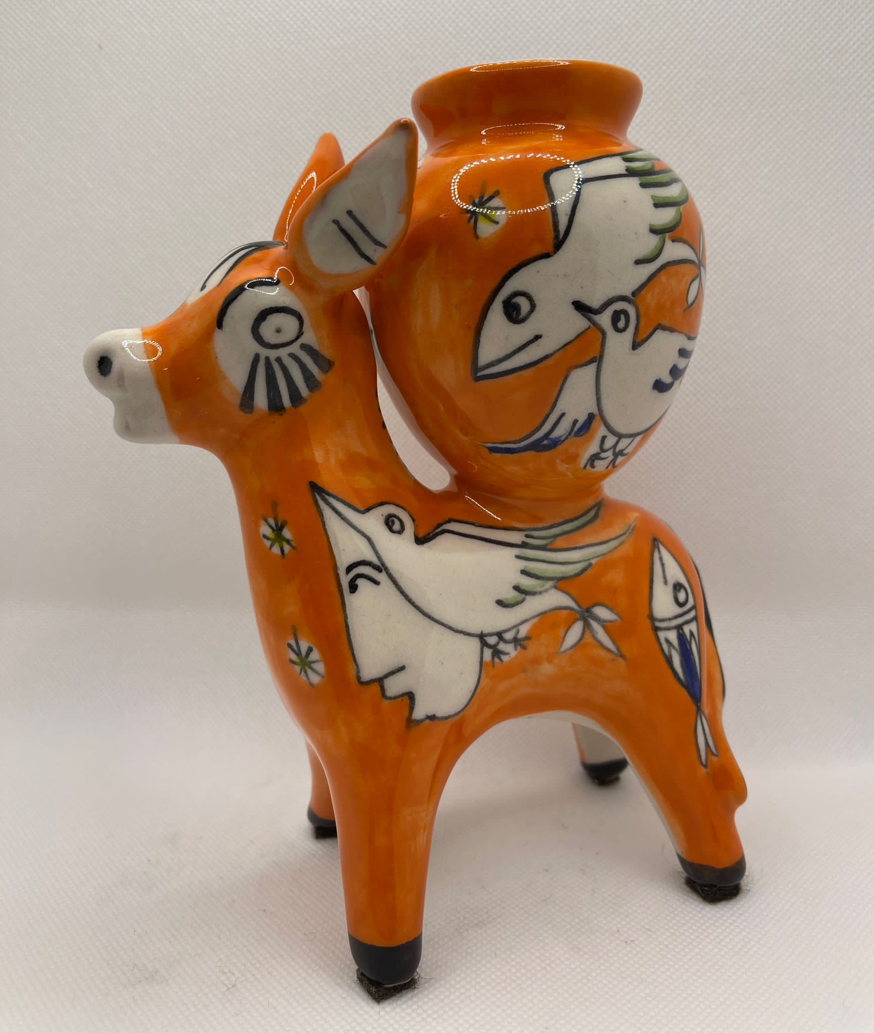 Donkey with painted jar by Pasquale Liguori - Image 8